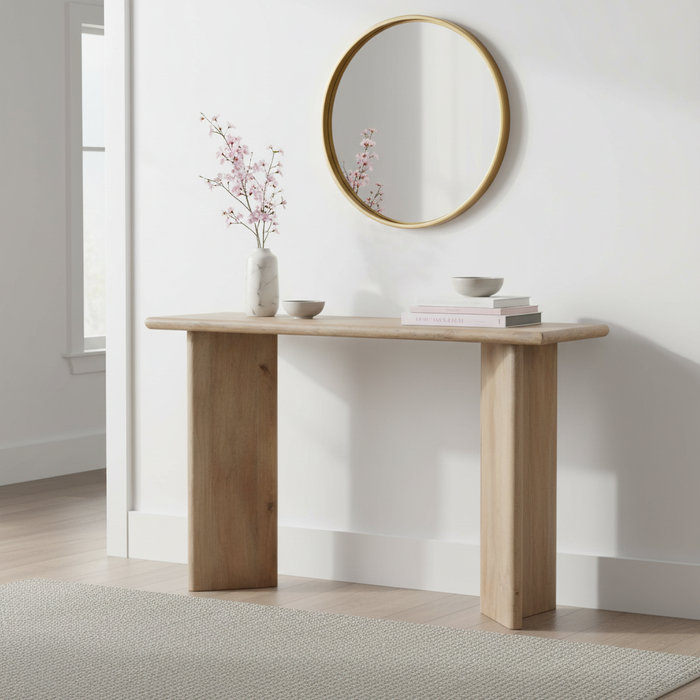 Cambria Mango Wood Console Table
